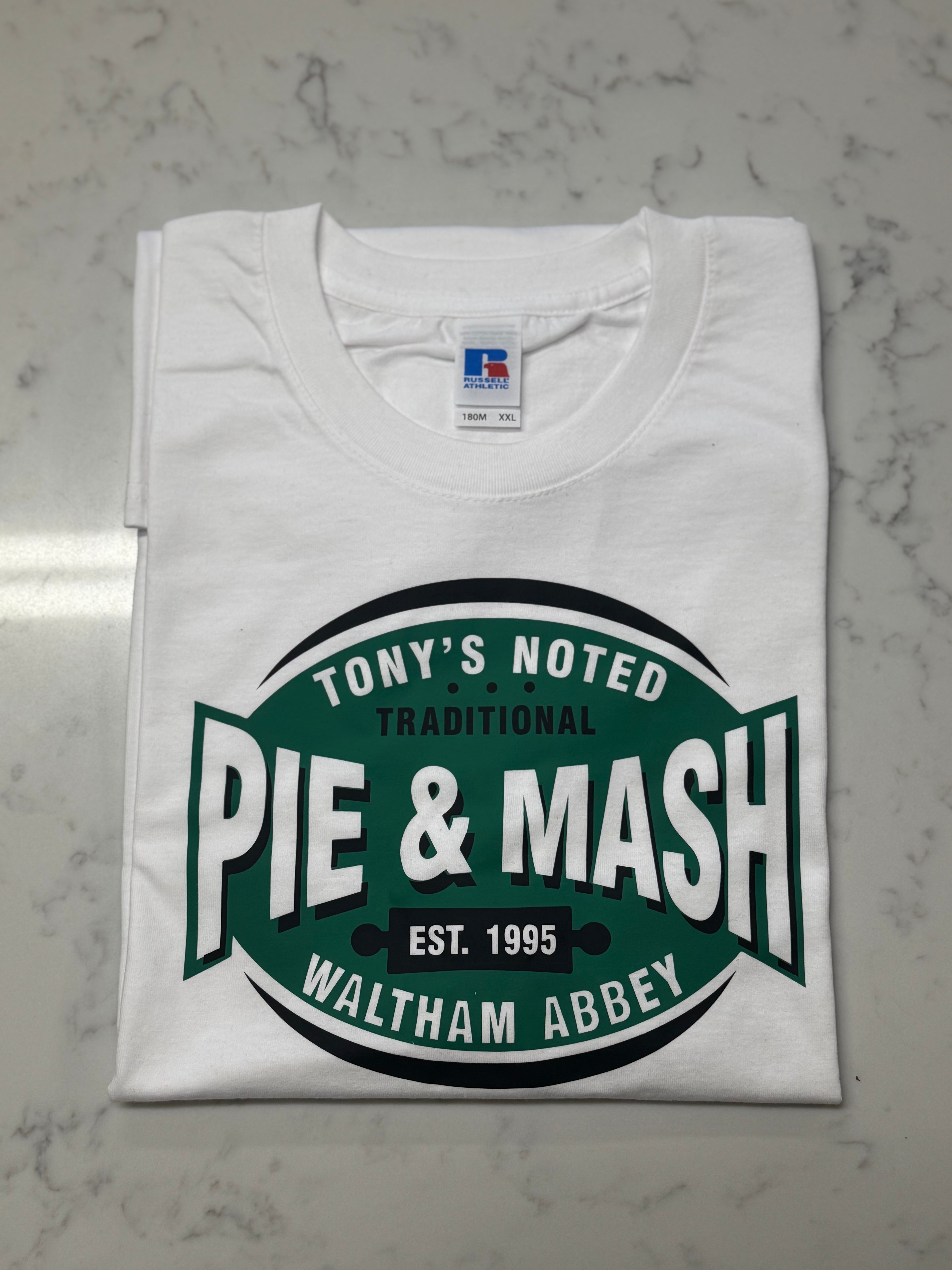White T-shirt Large Logo